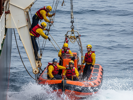 Maritime safety is non-negotiable. For anyone working or traveling at sea – be it a seasoned seafarer, an aspiring cadet, or a curious maritime enthusiast – understanding emergency procedures is not just about compliance; it's about saving lives. This comprehensive guide will break down the most critical emergency drills conducted onboard ships, explaining each step in simple, clear language. Get ready to enhance your knowledge of fire drills, abandon ship procedures, man overboard scenarios, and other vital safety protocols. A team of rescue personnel in vibrant yellow gear launches a lifeboat into the ocean from a ship, demonstrating precision and teamwork during a training exercise.