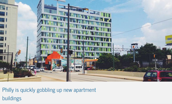 REFLECTION: Philly is quickly gobbling up new apartment buildings