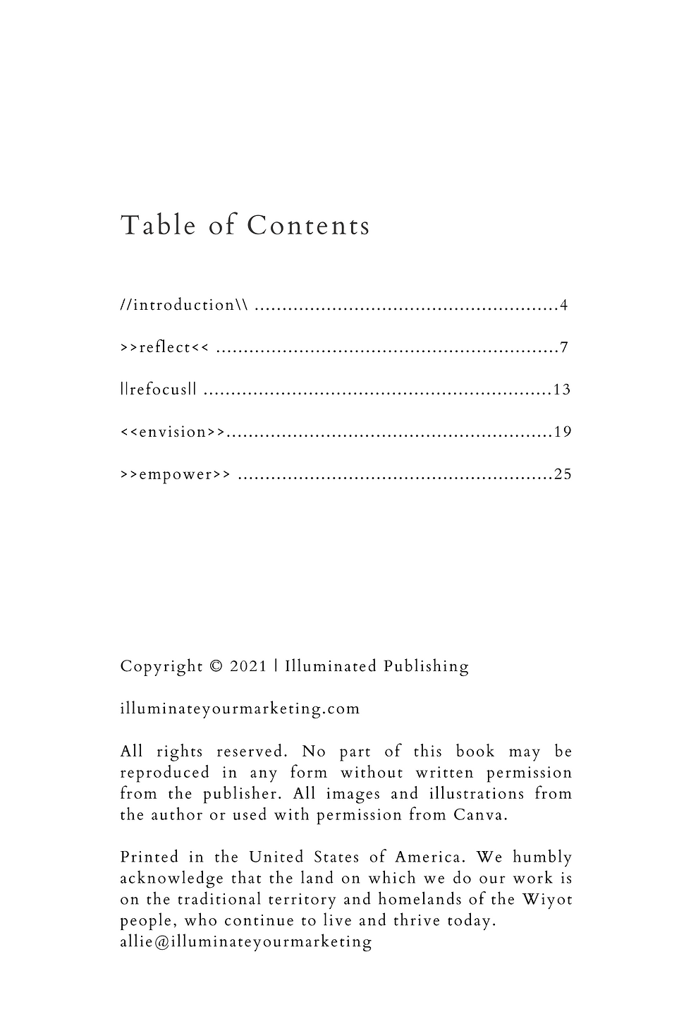 Thumbnail: Reflect & Envision - Digital eBook