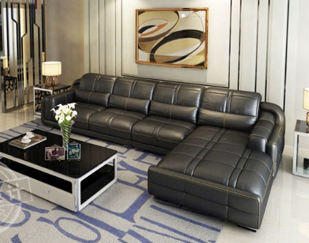 Leather Corner Sofa