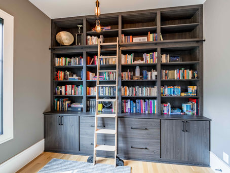 A Guide to Safe Use of a Library Ladder at Home
