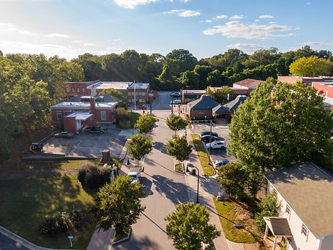 aerial view of houses in kannapolis nc