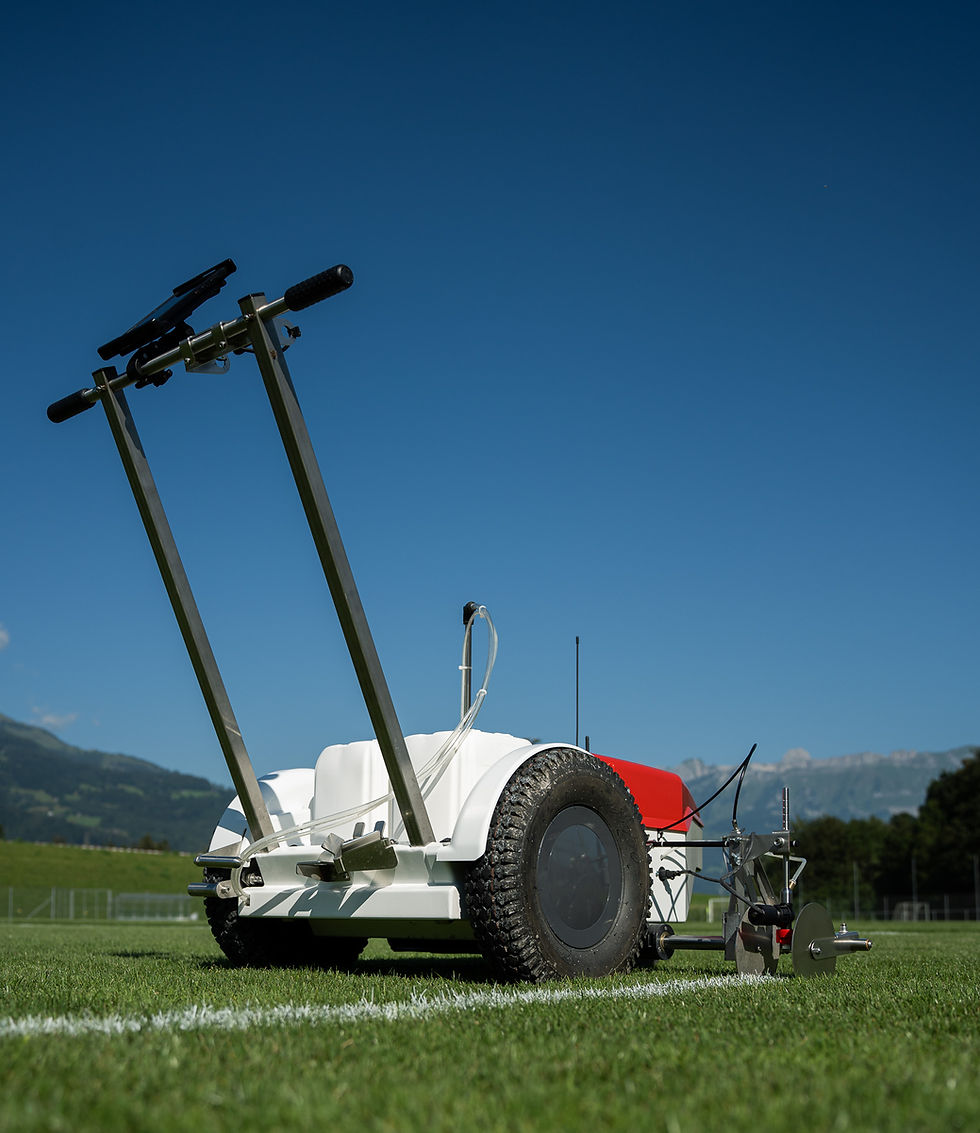 Robotic Field Painters Versus Traditional Line Marking Methods