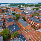 Salem Historic Downtown And Waterfront Aerial View