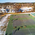 Windham NH Community Park Basketball And Tennis Courts Aerial View