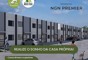 Residencial Premier Suzano  - Stela corretora - Casas  com quintal
