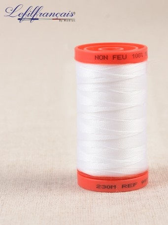 Fil 230m non feu blanc