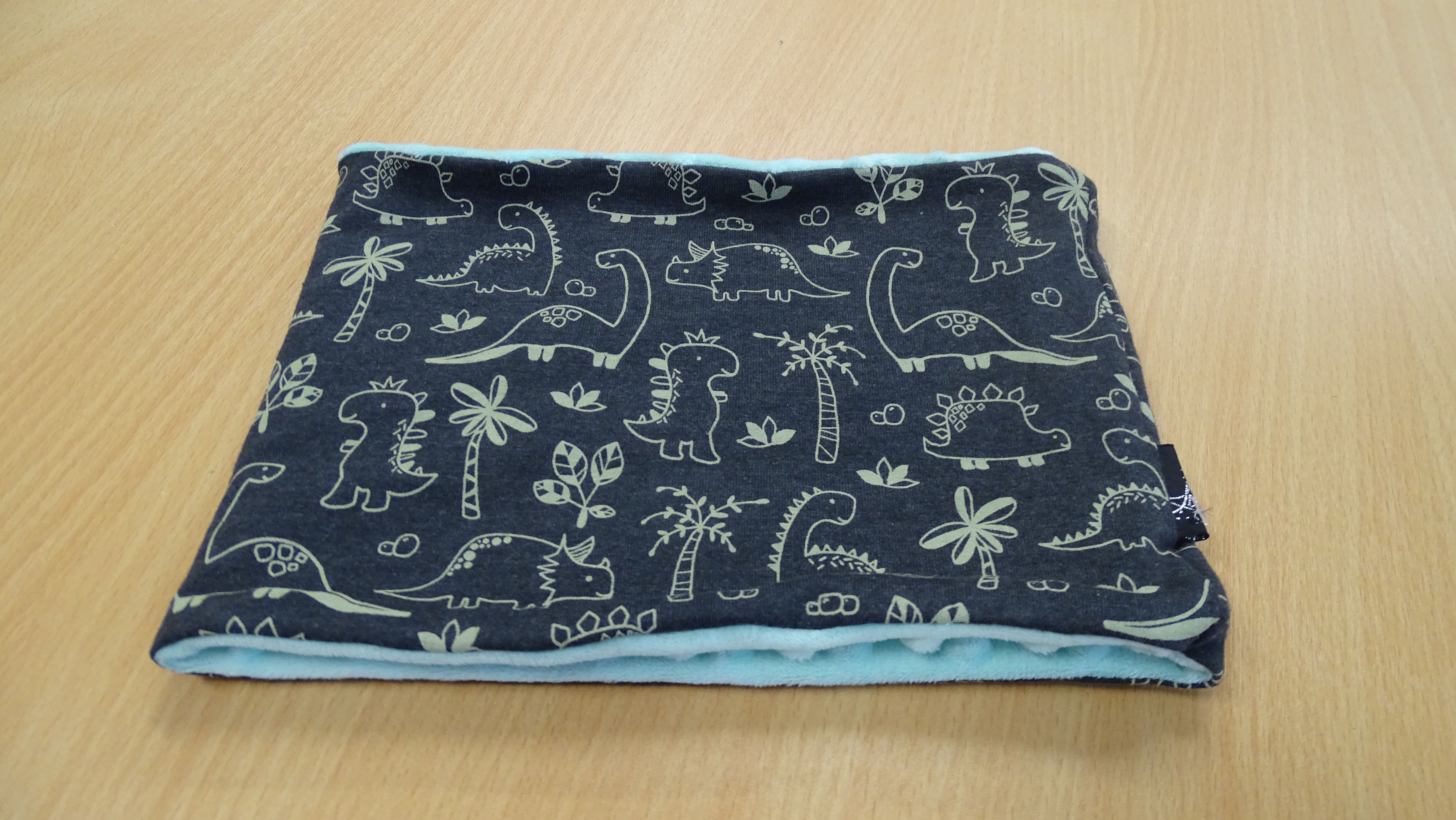 Snood hiver gris dinosaures