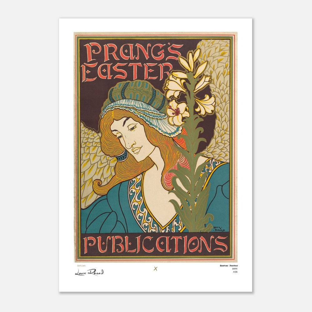 Prang's Easter Publications Poster - A3 Archival Quality Art Print