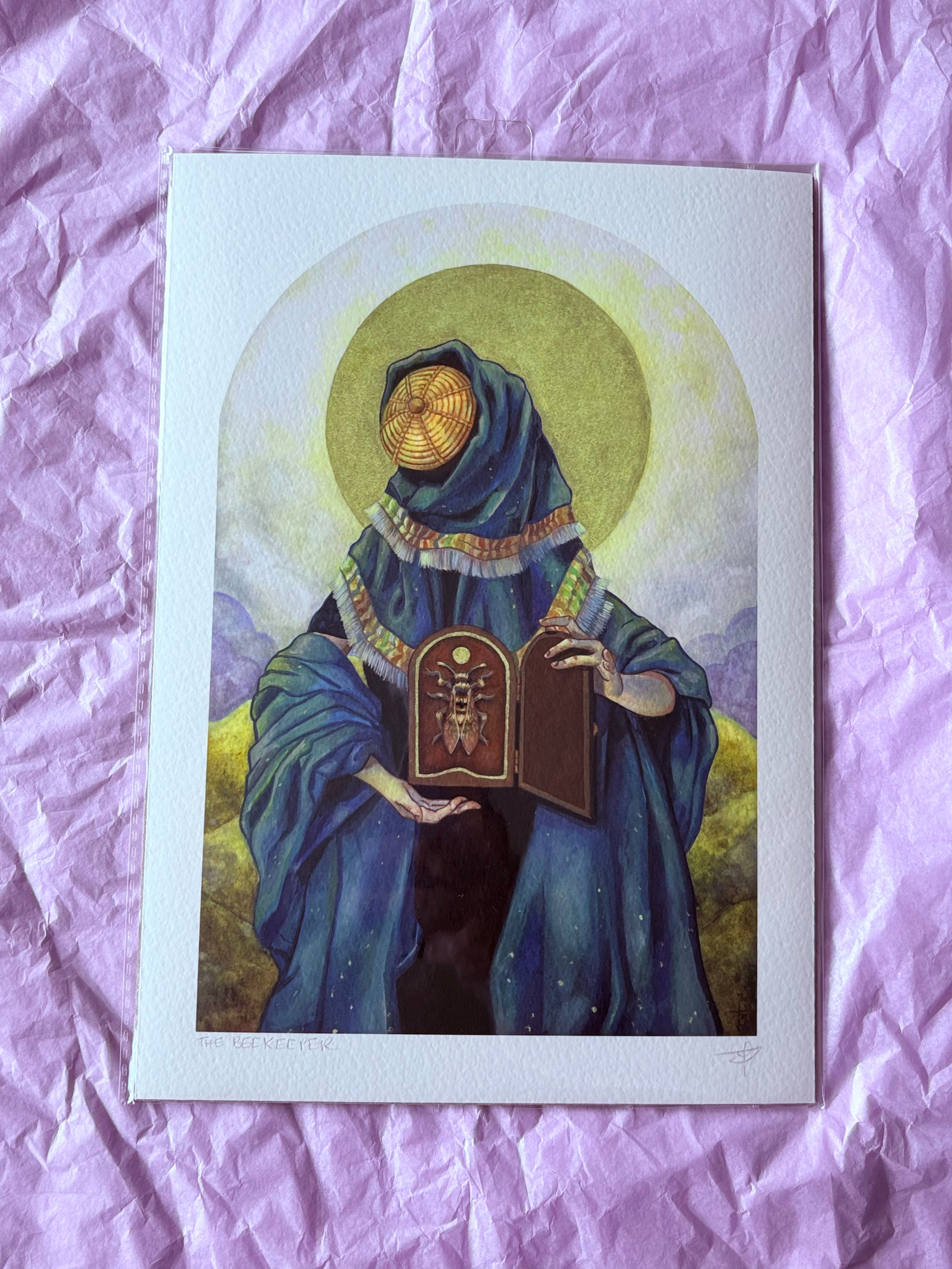 The Bee Keeper - Fine Art Print - Ashlea Bechaz