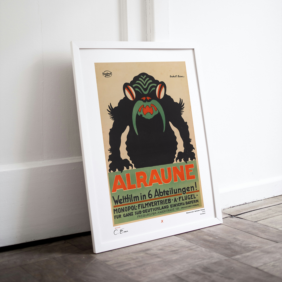 Thumbnail: Alraune: Film Poster - A3 Archival Quality Art Print