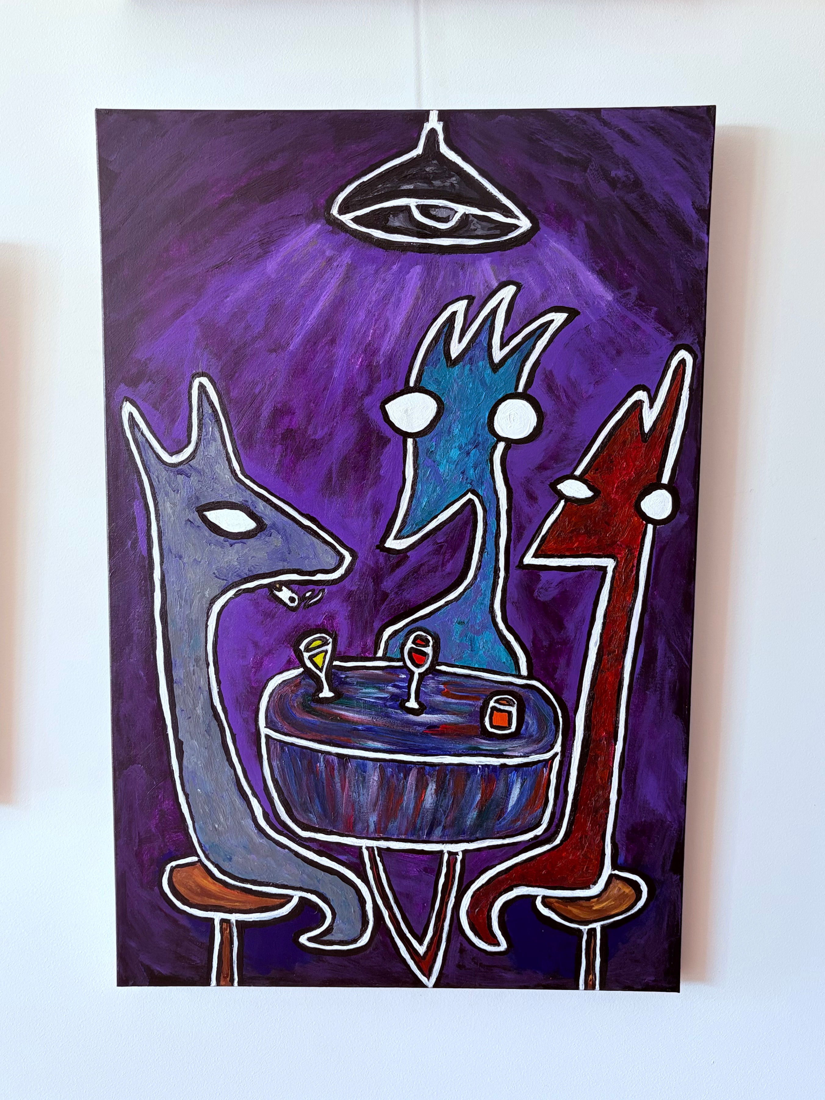 Social Gathering - Original Painting - Declan McCarthy