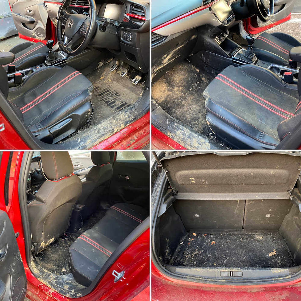 How we clean a filthy car interior car interior detailing explained