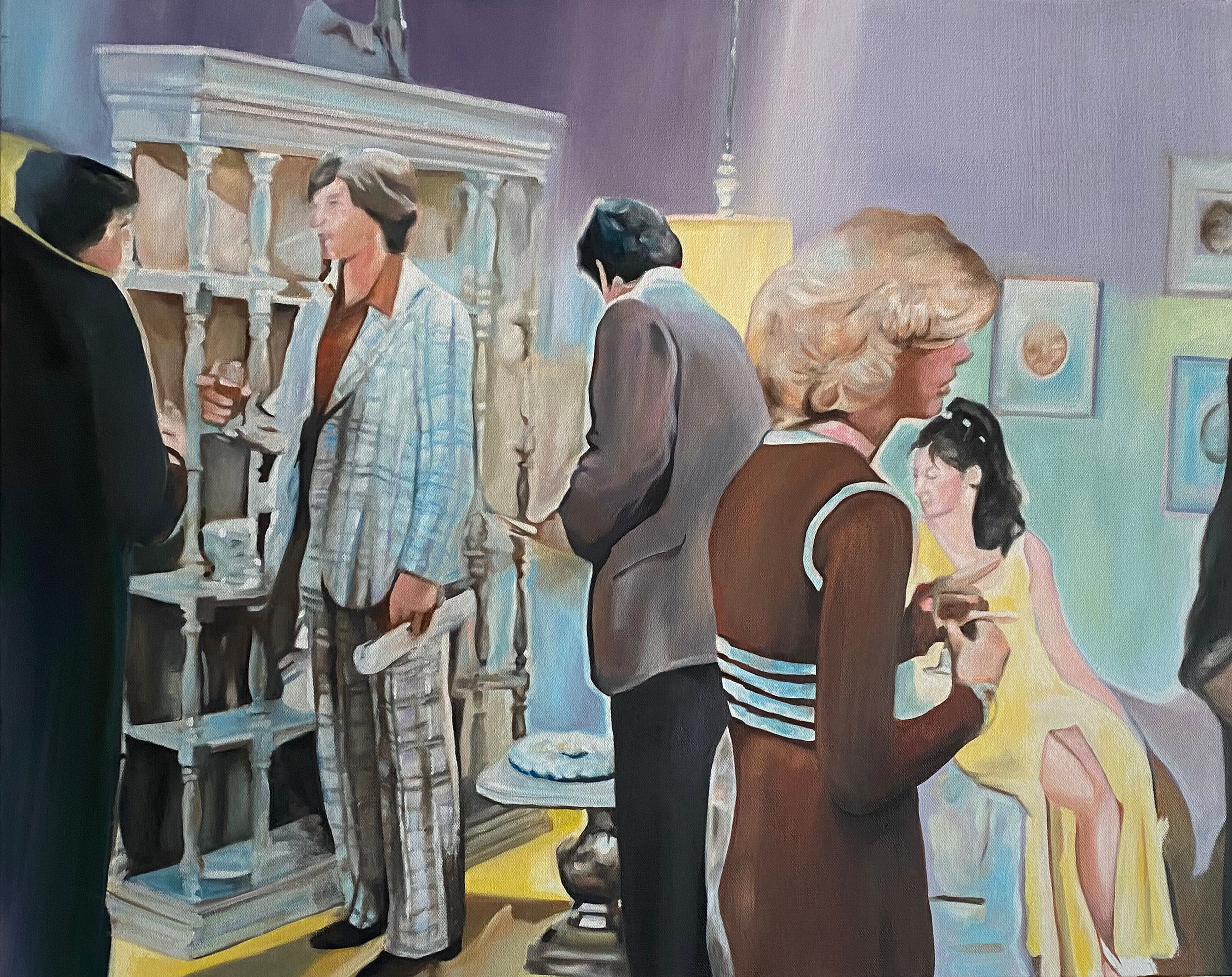 "Cocktails" Original 24"x 30"