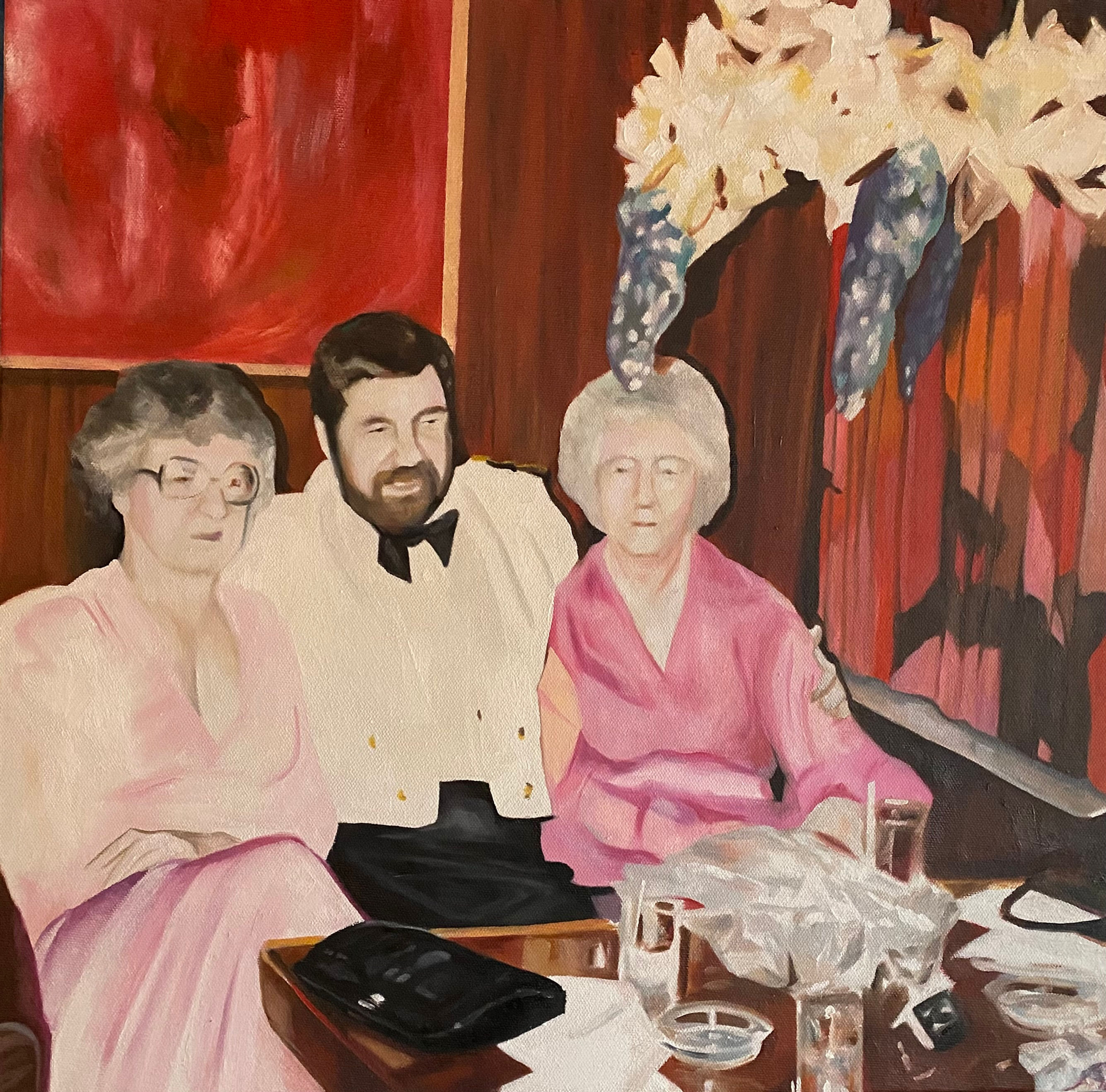 "Captain of Boheme", Original 20" x 20"