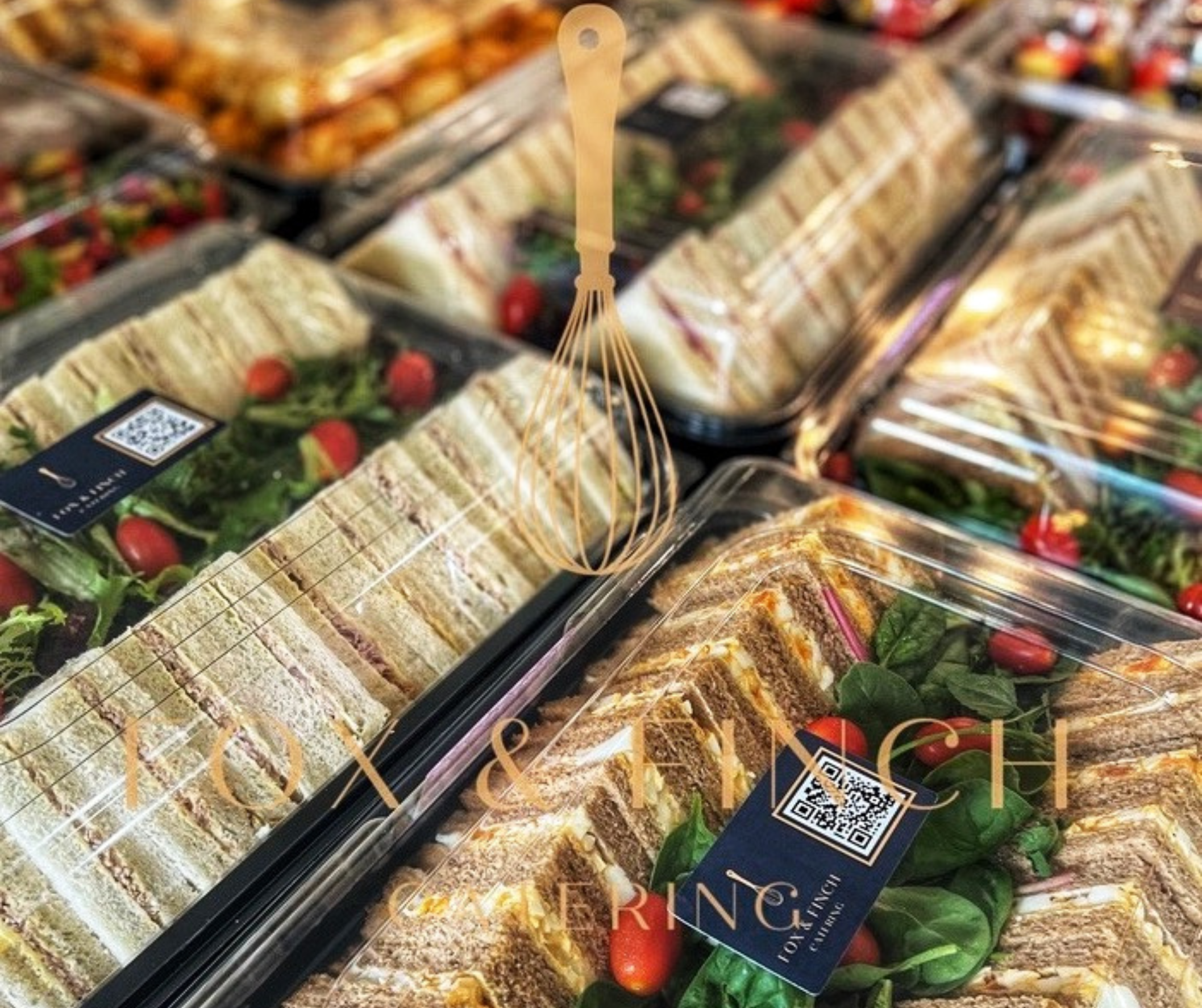 Arranged Food and Objects