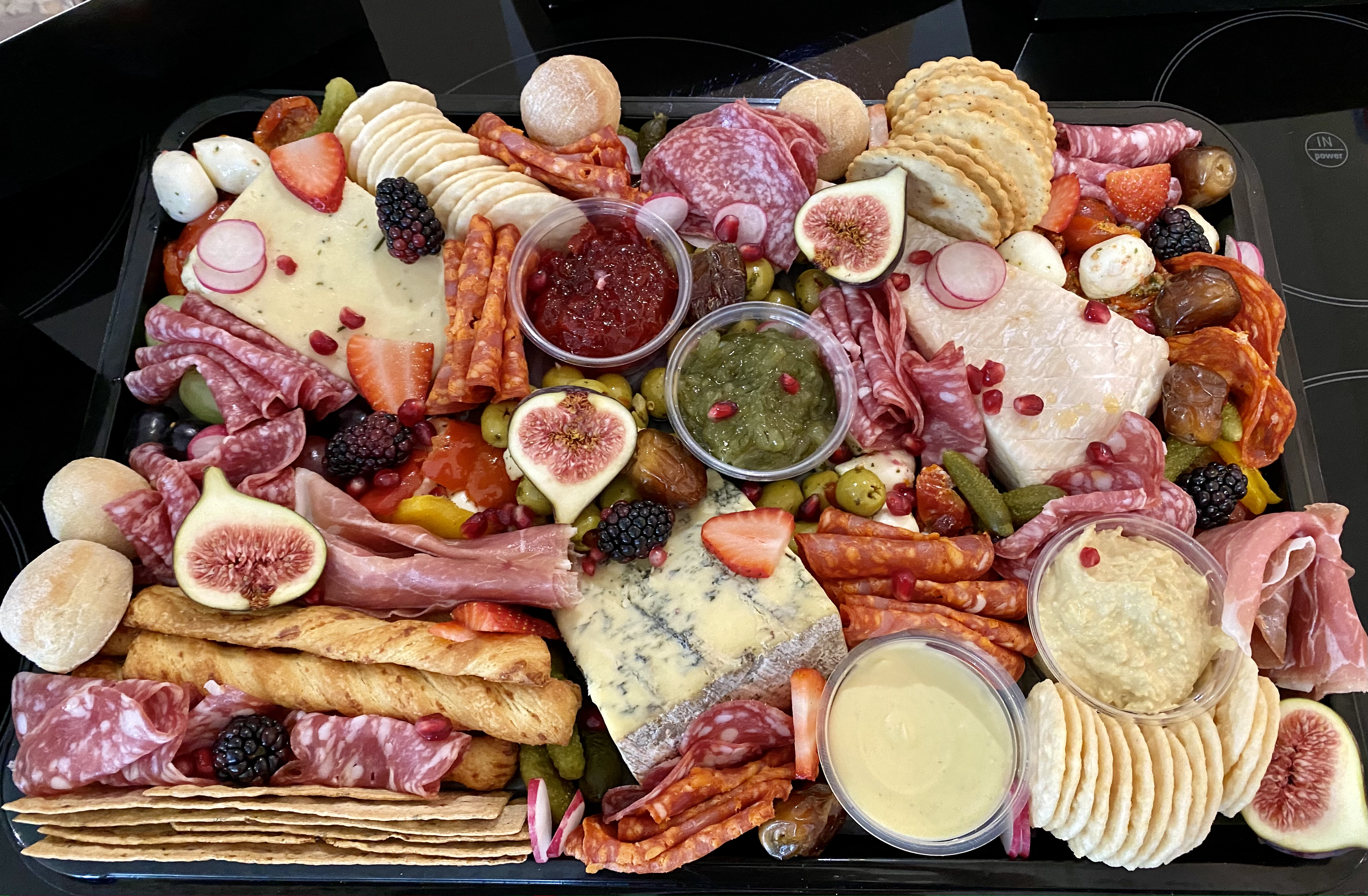 Arranged Food and Objects