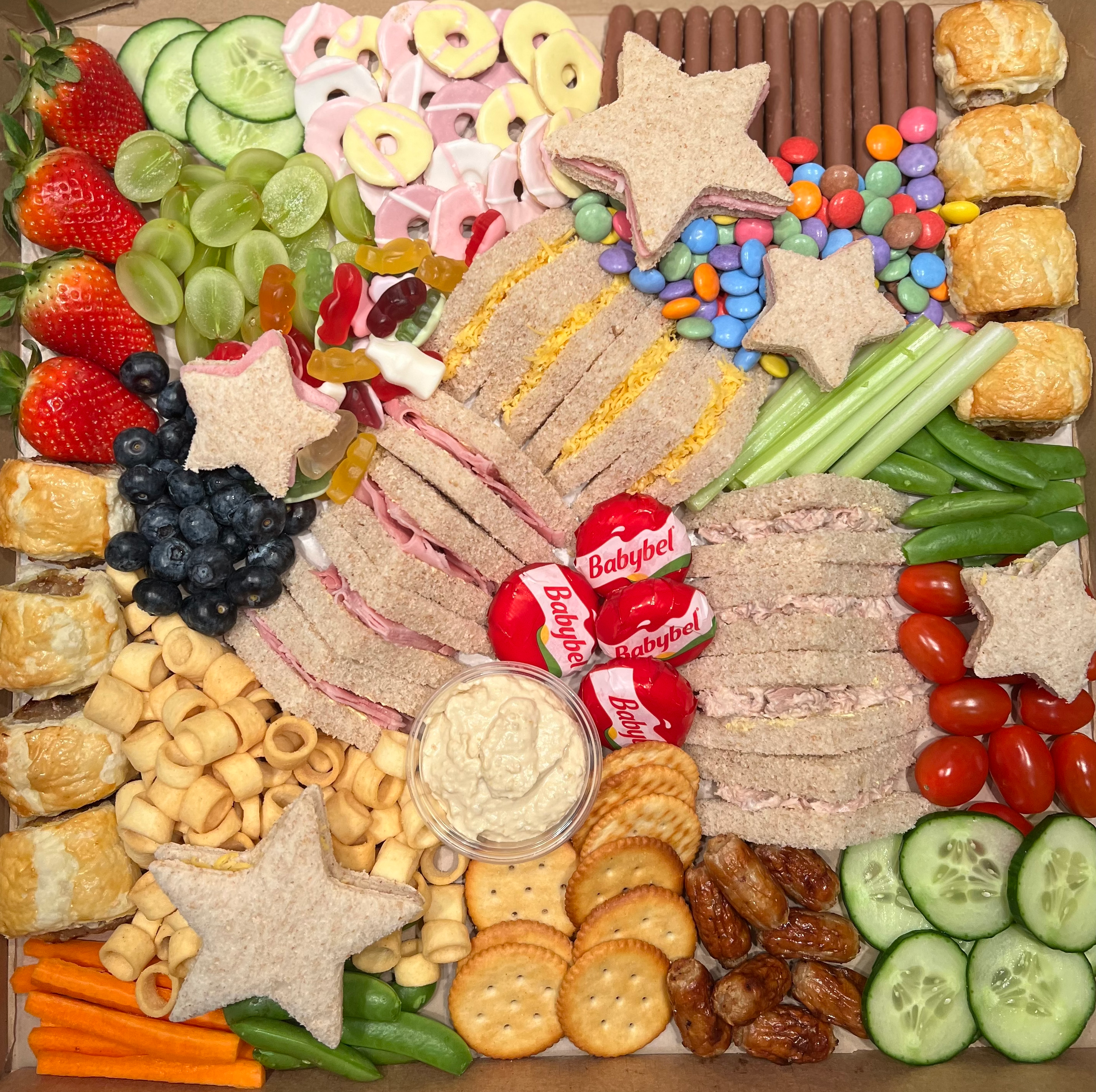 Arranged Food and Objects