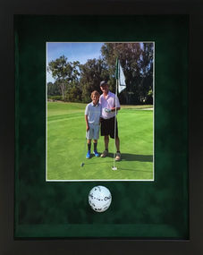 Shadow Box
Golf Memorabilia