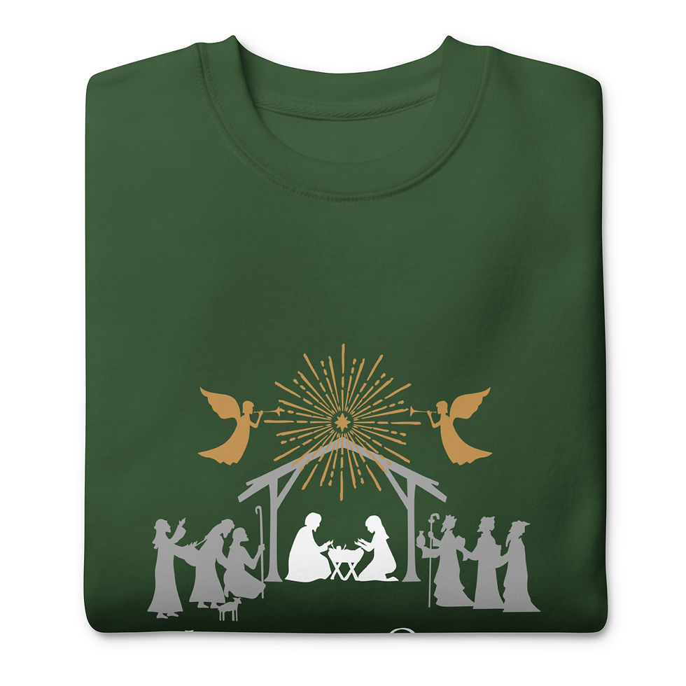 Thumbnail: JESUS IS THE REASON FOR THE SEASON | Unisex Premium Sweatshirt