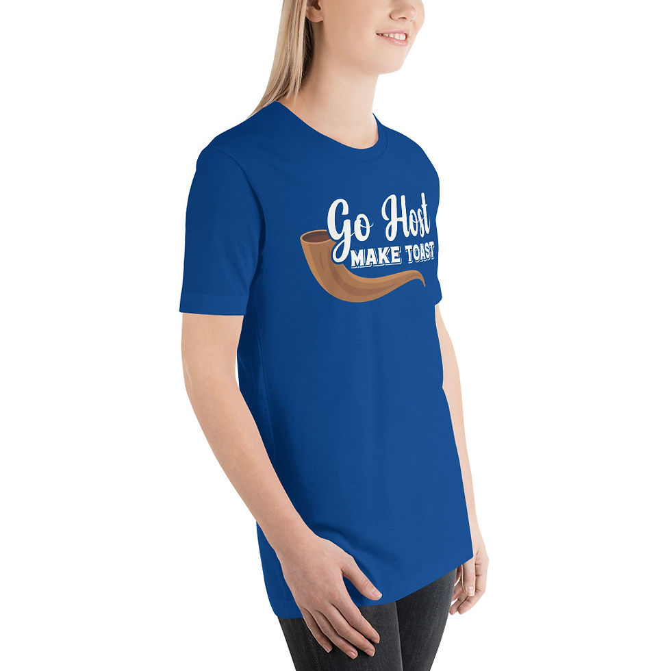 Thumbnail: Go Host Make Toast | Prophetic Report with Stacy | Unisex t-shirt