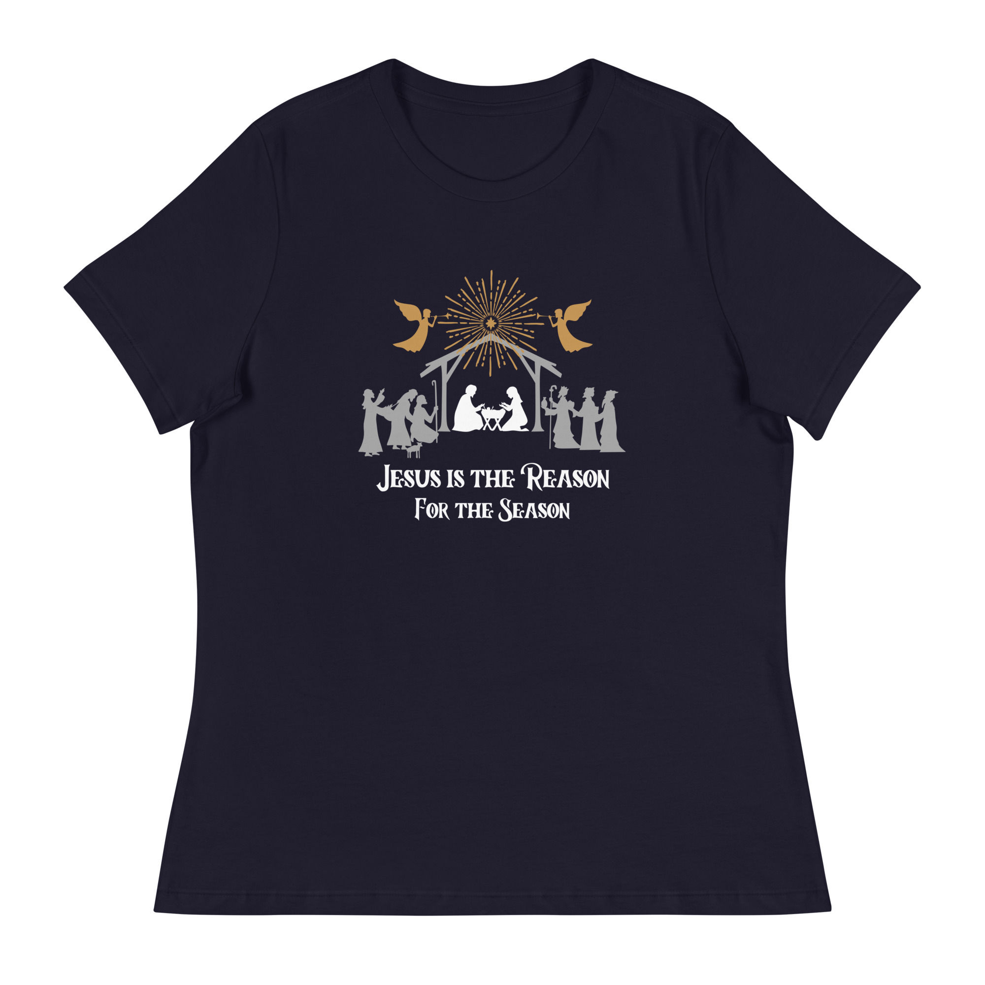 JESUS IS THE REASON FOR THE SEASON | Women's short sleeve t-shirt