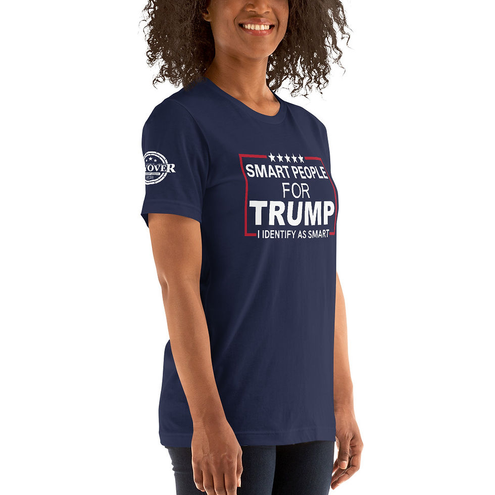 Thumbnail: Smart People for Trump Unisex T-Shirt