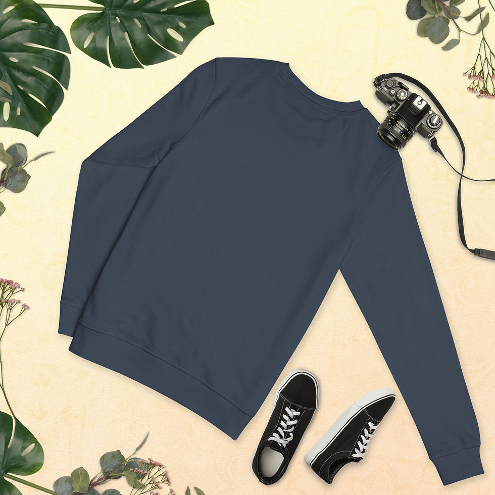 Thumbnail: Go Host. Make Toast. | Unisex organic sweatshirt