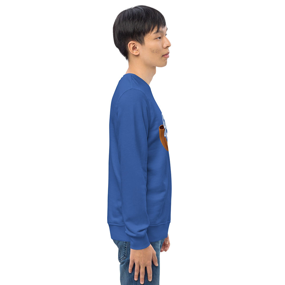 Thumbnail: Go Host. Make Toast. | Unisex organic sweatshirt