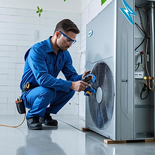 Professional heat pump installation for residential and commercial water heating systems