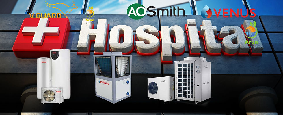 Commercial Heat Pump System for Hospitals and Healthcare Facilities