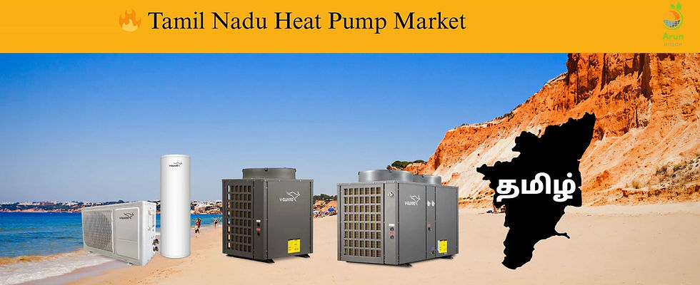 Tamil Nadu’s most trusted V-Guard heat pump for energy-efficient water heating