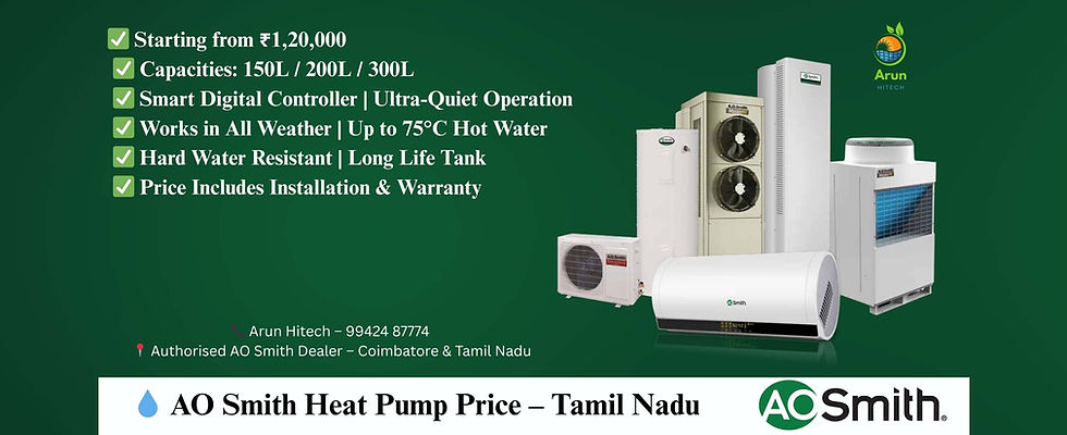 AO Smith Energy-Efficient Heat Pump – Price Overview