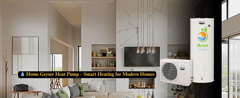 Residential Heat Pump Geyser for Consistent Hot Water