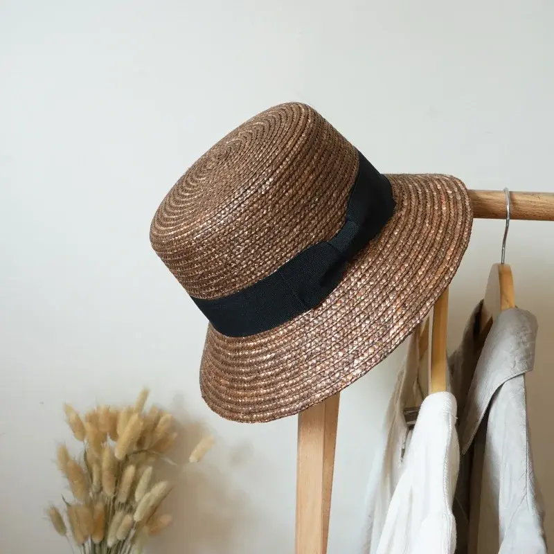 Thumbnail: Handmade Raffia Bucket Hat