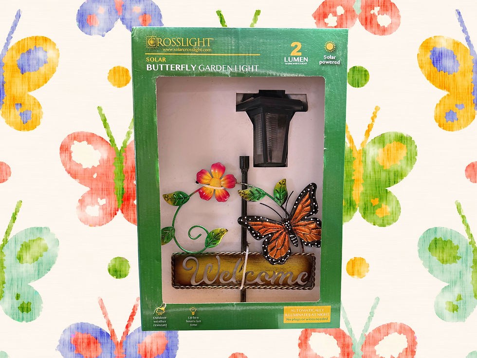 Thumbnail: Butterfly Solar Garden Light
