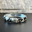 Thumbnail: Black and White Bracelet with Hinge Closure