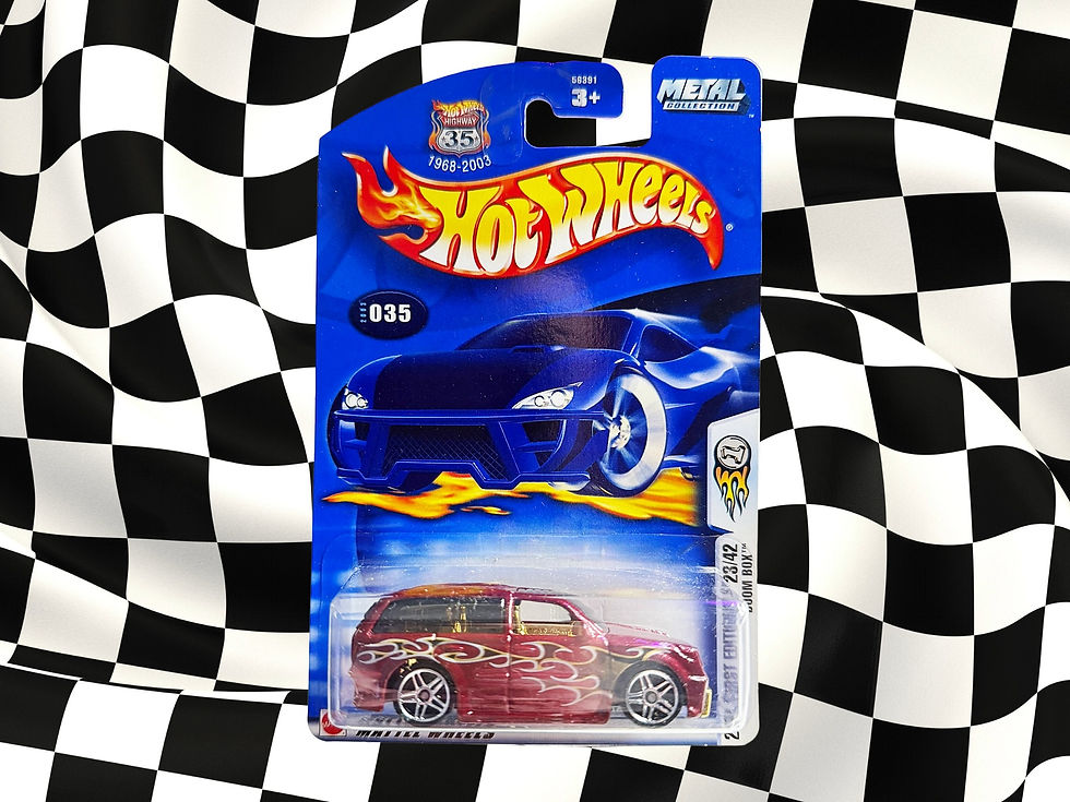 Hot Wheels - 2003 First Editions - Boom Box (#035)
