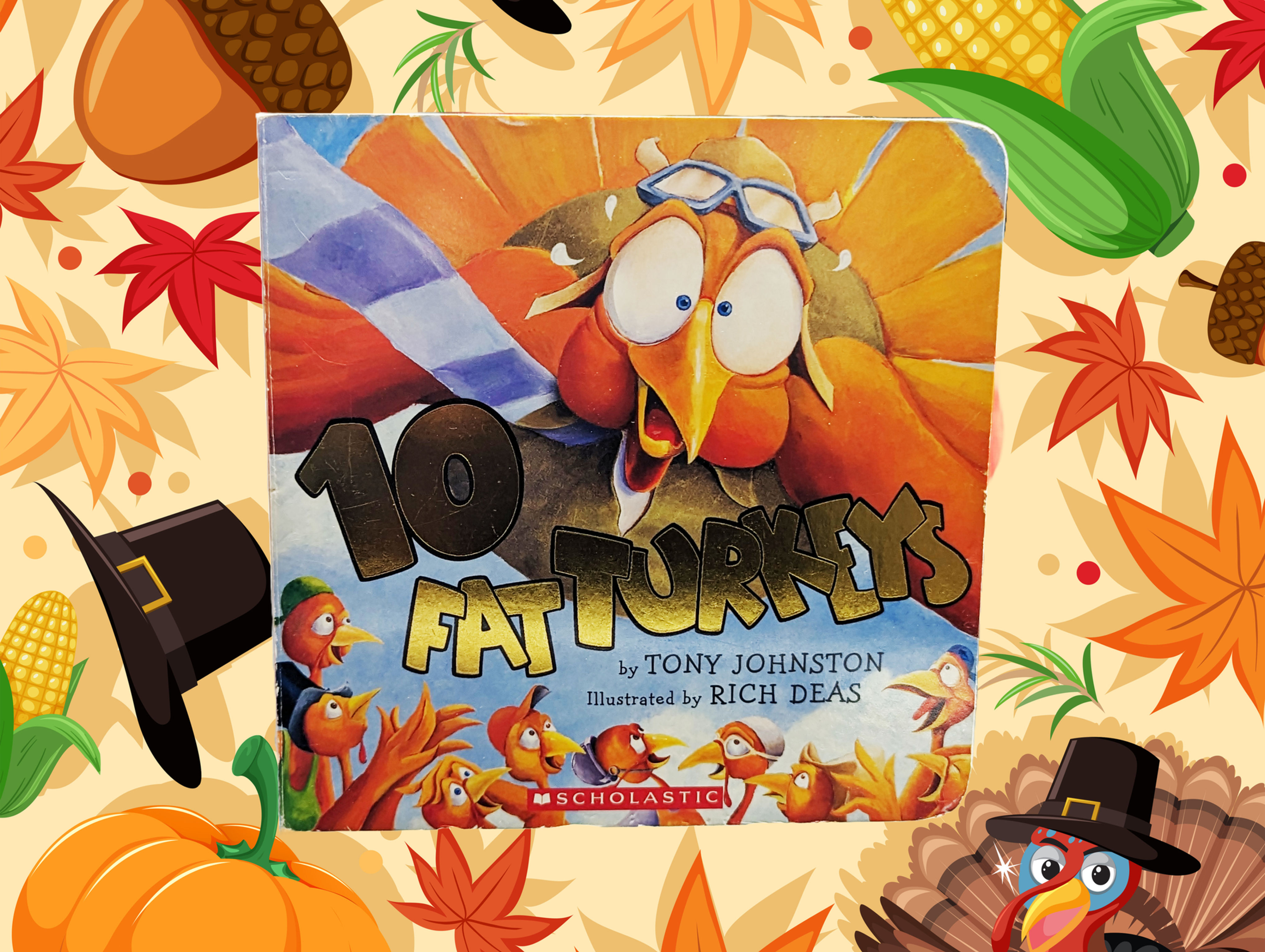 10 Fat Turkeys by Tony Johnston