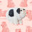Thumbnail: Stone Critter Littles - Black and White Pig/Hog SCL-060