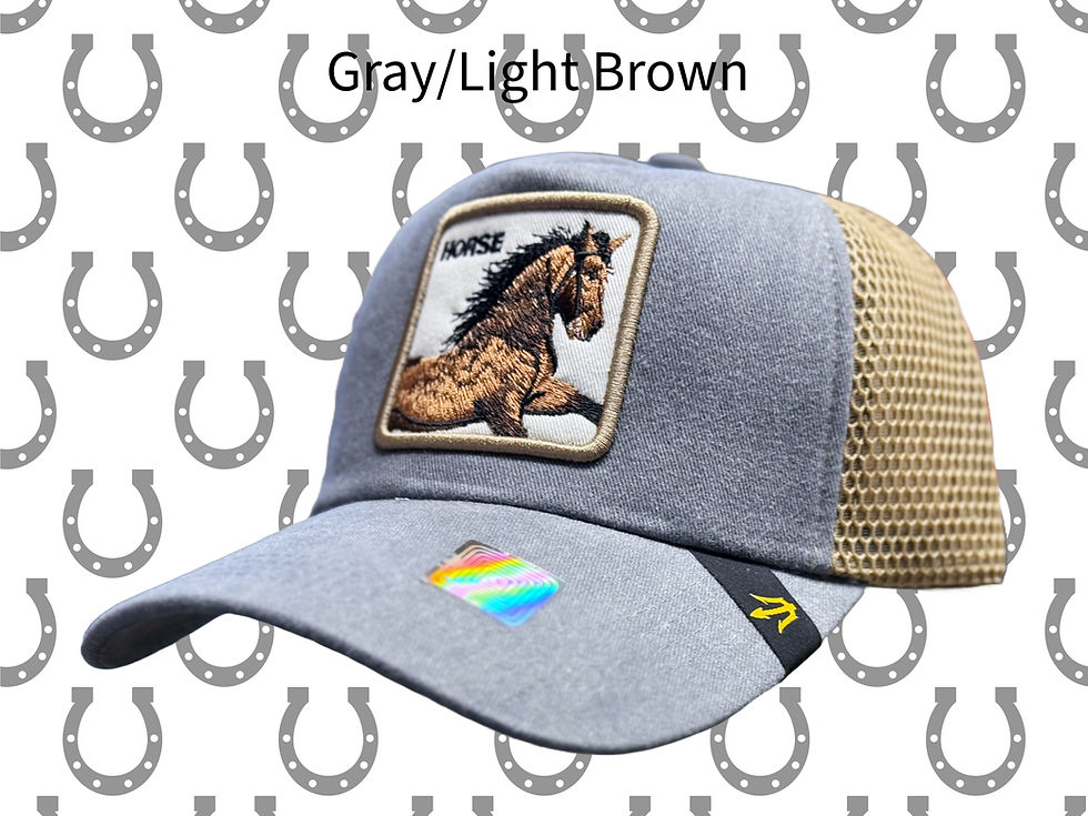 Thumbnail: New League Horse Trucker Style Hat