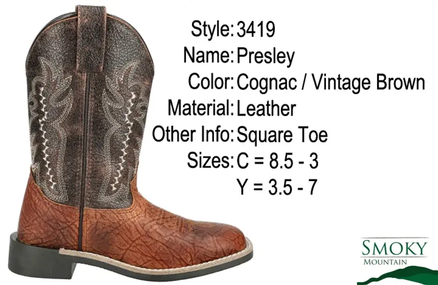 Thumbnail: Smoky Mountain Boots - Child Boot "Presley"