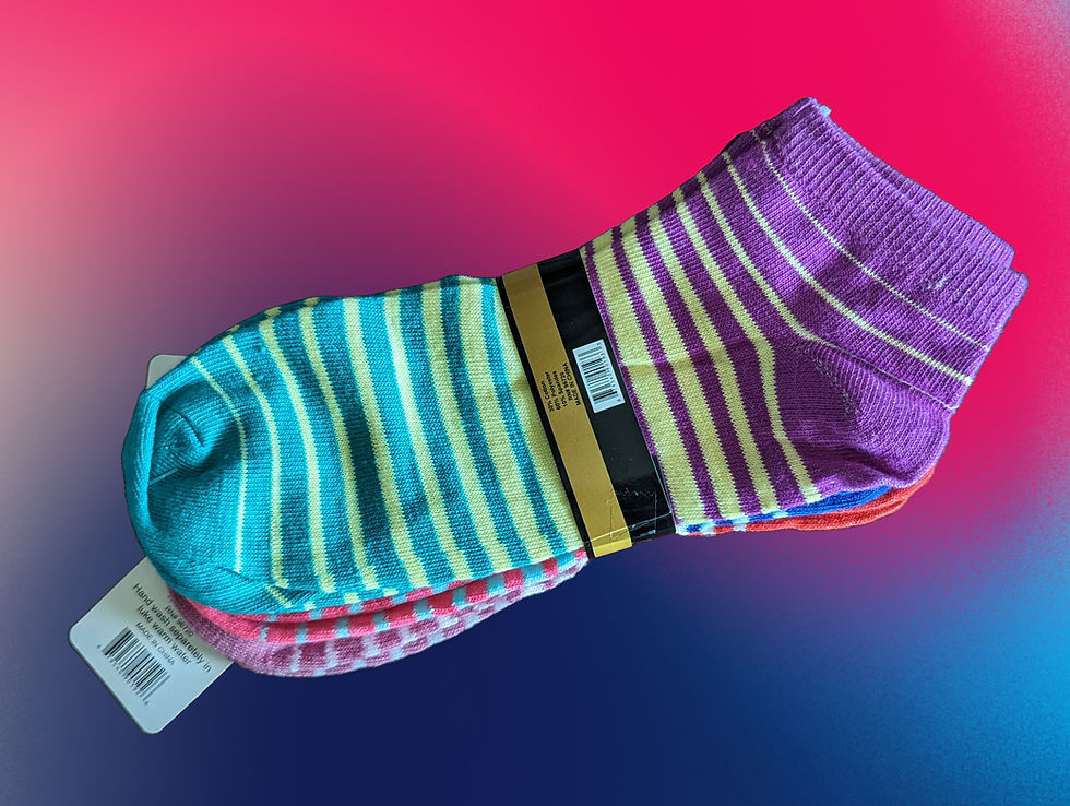 Thumbnail: Capri Gradient Fashion Socks 3-Pack