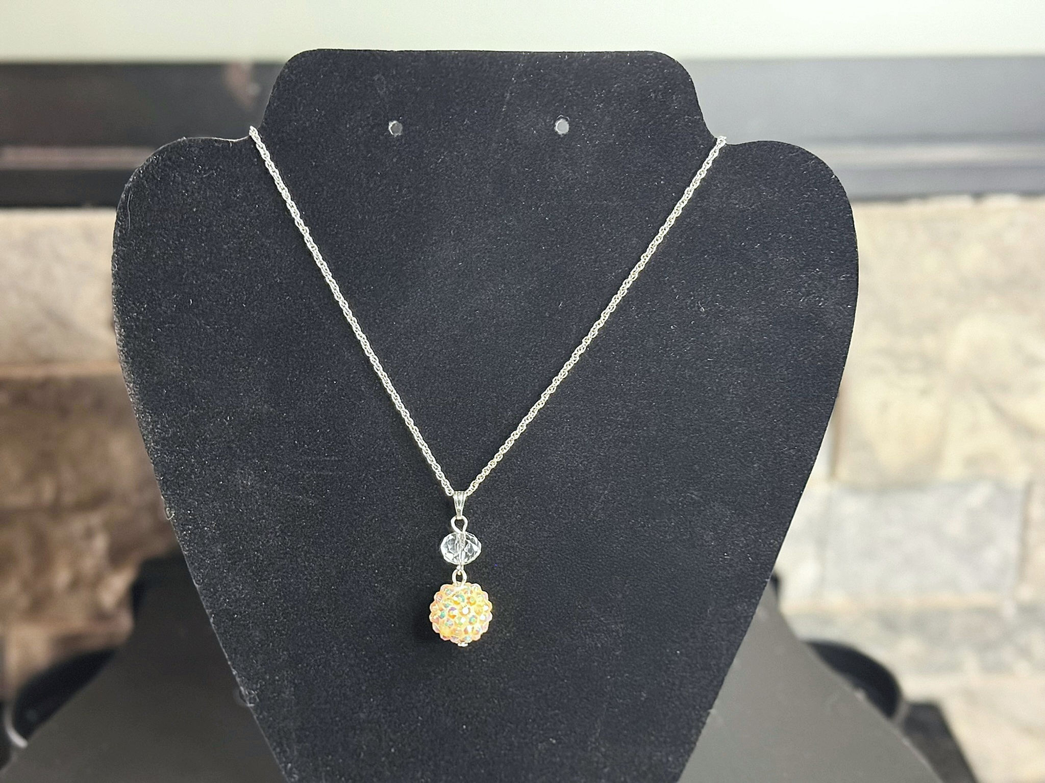 Sparkly Ball Necklace