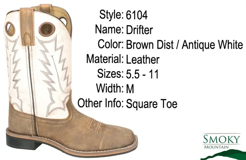 Smoky Mountain Boots - Women's Boot "Drifter"