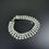 Thumbnail: Silver Colored 3-Strand Bracelet