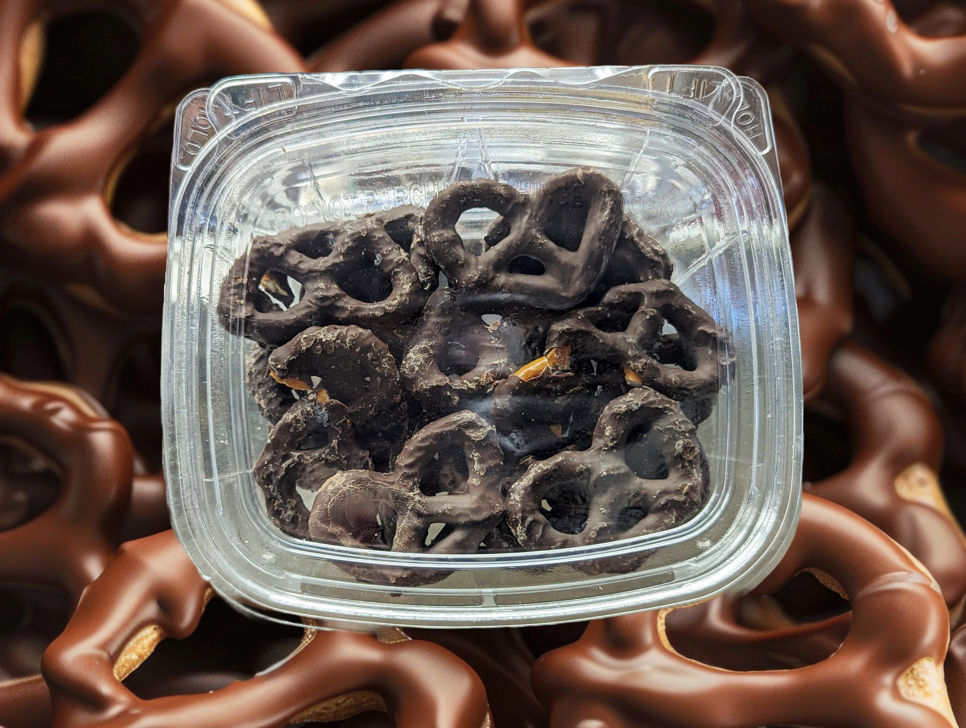 Dark Chocolate Covered Pretzels - 3oz