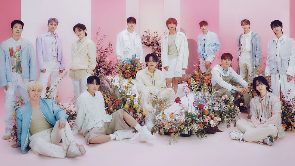 Foto promocional do Seventeen para o álbum japonês Always Yours.
