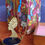 Thumbnail: Brass Jewellery Pair in Flowery Box