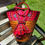 Thumbnail: Fuchsia Pink Beaded Kikoy Baskets